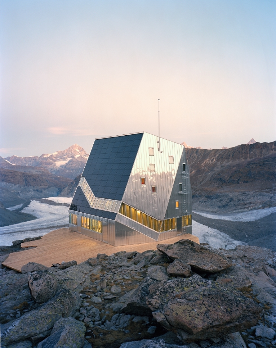 Neue Monte Rosa Hütte, Wallis/CH, ETH Studio Monte Rosa, Bearth & Deplazes Architekten