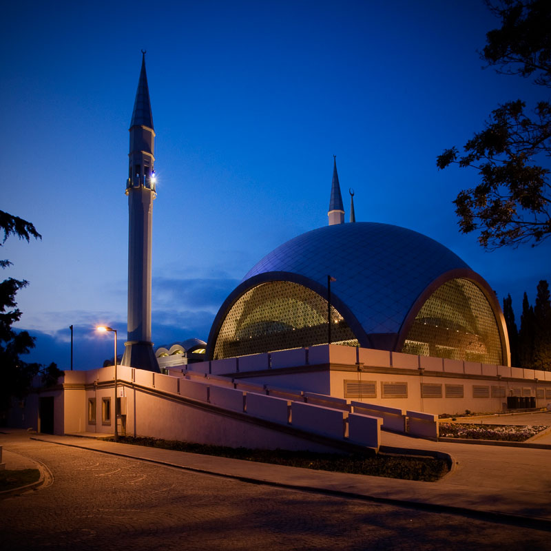 Architekturentwurf einer Moschee