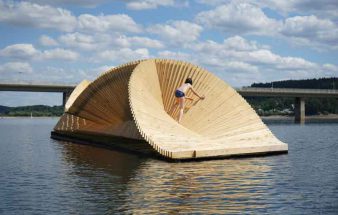 Schwimmendes Holzsystem – DaeWha Kang Design