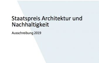 Staatspreis Architektur 2019