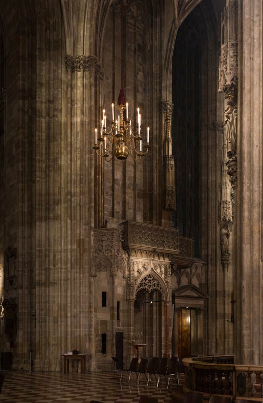 Stephansdom Licht